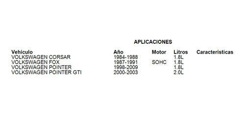 Kit De Clutch Pointer 2008 Volkswagen 1.8l Foto 2