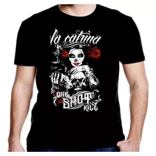 Camiseta Manga Curta La Catrina Ref=617