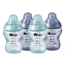 Tommee Tippee Closer To Nature Biberones De 9 0z Azules De 4