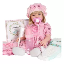 Boneca Baby Infantil De Roupa Fada Madrinha Realista