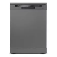 Lava Louças Midea 14 Serviços Pré Lavagem Cinza Dwa14s2 22 220v