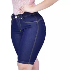 Bermuda Jeans Ciclista Feminina 