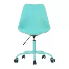 Silla Giratoria Color Verde Menta 