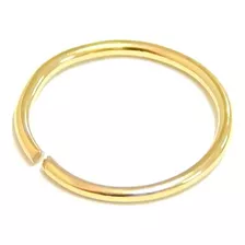 Piercing De Nariz Argola Em Ouro 18k Cor Amarelo