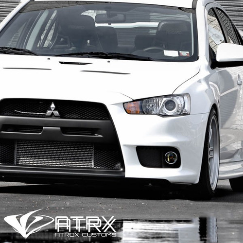 Fascia Frontal Evolution X V2 Mitsubishi Lancer 2008 2016 Foto 8