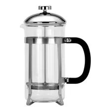 Cafetera Lexo French Press 1000ml Vidrio Grueso Elegante Color Negro