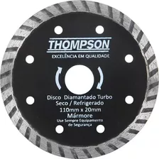 Disco Para Cortar Piso - Refrigerado Turbo 110mm Thompson