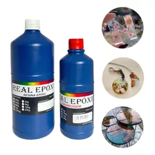 1 Kg Resina Epoxi Premium Uv (resina E Edurecedor) Madeiras