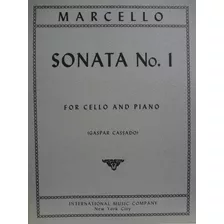 Partitura Cello E Piano Sonata Nº 1 Marcello 