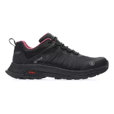 Zapatilla Impermeable Mujer Vulcano Negra Lippi