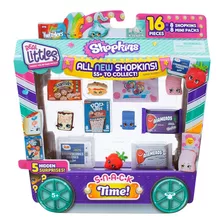 Shopkins Real Littles Snack Time Pack - 16 Mini Juguetes