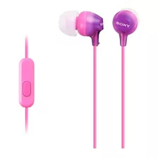 Auriculares In-ear Sony Ex Series Mdr-ex15ap Púrpura