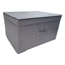 Caja Organizadora Plegable Multiuso Closet Con Tapa 50x40x30