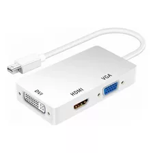 Cable Convertidor Mini Displayport Macho A Hdmi / Vga / Dvi