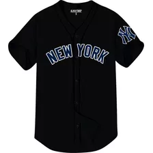 Camisola Jersey Yankees New York M2 Negro Ch M G Eg 2eg