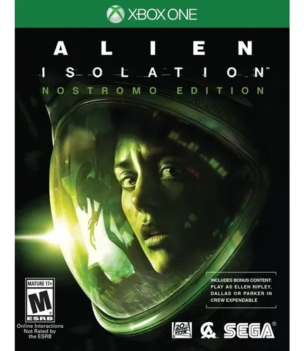 Alien Isolation Mostromo Edition ( Y Sellado) Xbox One