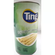 Aspargo Branco Em Conserva Ting Lata 500g