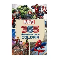 Livro 365 Desenhos Para Colorir Infantil Heróis Vingadores