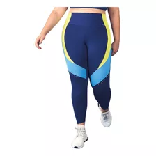 Legging Feminina Alto Giro Hyper Azul Depths - 22333