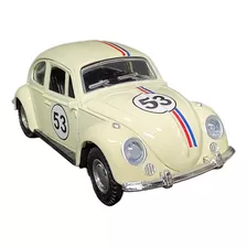 Miniatura Carrinho Fusca 1956 Clássico Herbie Fricção 5136