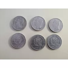 6 Monedas De Un Bolívar Año 1.967