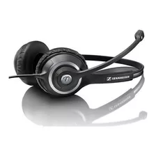 Auricular Con Microfono Sennheiser Sc 260 Usb Negro