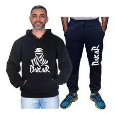 Conjunto Moletom Blusa E Calça De Frio Dakar Cjnt Promoçã