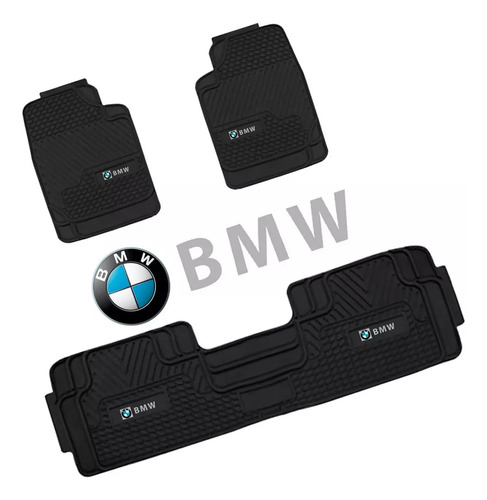 Tapetes Pvc 3pz Logo Bmw Serie 5 3.0 535i F10 2016 37 Foto 2