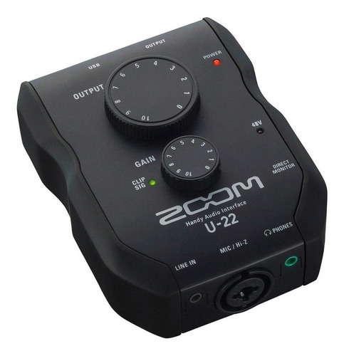 Interface De Áudio Zoom U-22 100v/240v