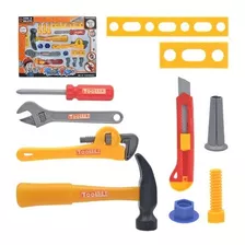 Kit Ferramentas Infantil Com 17 Pcs