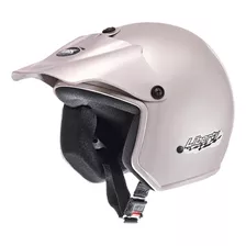 Casco Moto Abierto Protork Liberty Gris T 58