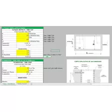 Planilha Fossa Séptica E Sumidouro -com Video Tutorial