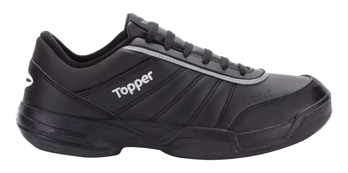 Zapatillas Para Hombre Topper Tie Break Iii Color Negro - Adulto 36 Ar