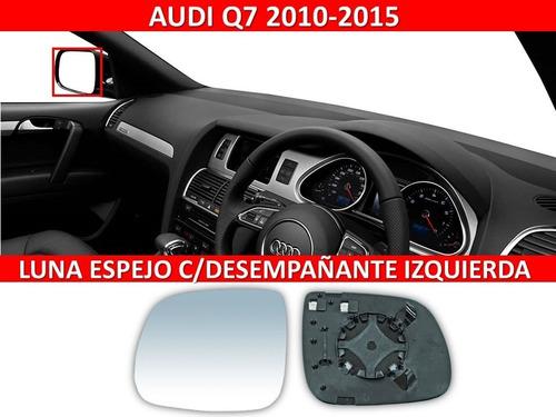 Luna Espejo C/desempaante Audi Q7 2010-2015 Izquierda Foto 2