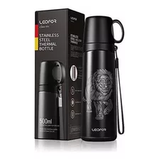 Taza De Viaje De Café Leidfor, Botella De Agua Térmica Con A