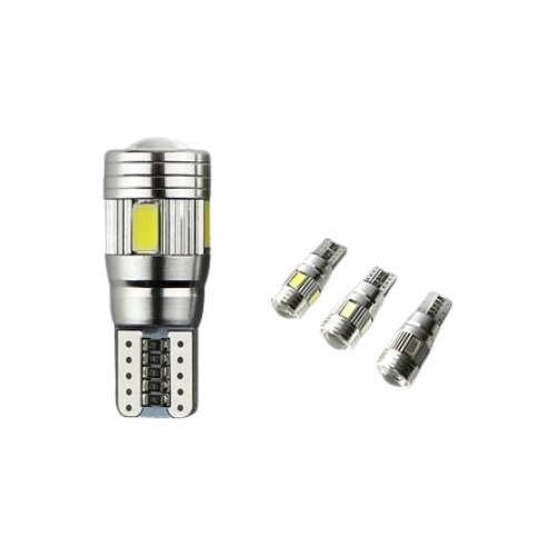 Led T10 Lupa Canbus Pellizco Sencillo Libre De Error Ic Foto 3