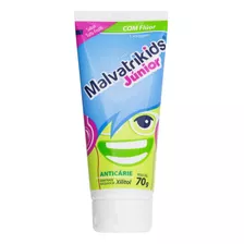 Gel Dental Com Flúor Anticárie Tutti Frutti Malvatrikids Júnior Bisnaga 70g