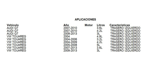 Enlace Conexin Trasero Izquierdo Audi Q7 2009-2013 3.0l Foto 2
