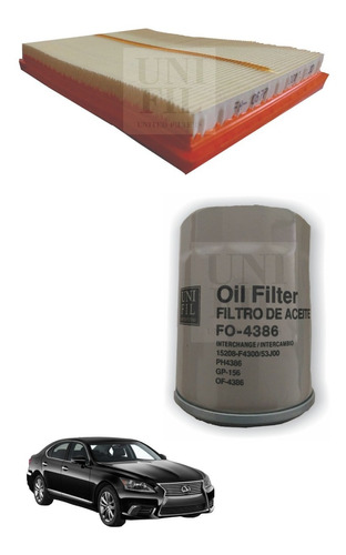 Kit De Filtros Lexus Ls460 2.4l 2007-08-09-10-11-12-13-14-15 Foto 2