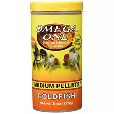 Omega Un Goldfish Bolitas - Medio 8 Oz Que Se Hunde.