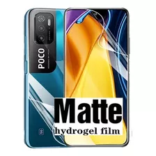 Película Hidrogel Frente & Verso Fosca P/ Xiaomi Poco M3 Pro