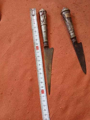 Primera imagen para búsqueda de cuchillo plata y oro