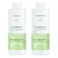Kit Shampoo + Condicionador Elements Wella