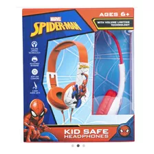 Spider Man Auriculares Seguros Para Niños Pequeños (auric.