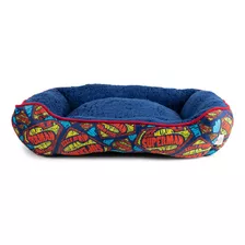 Dc Comics For Pets Superman - Cama Para Perros Con Logotipo.