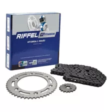 Kit De Transmisión / Arrastre Riffel Para Honda Xr 150