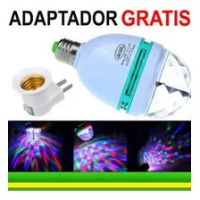Kit C/ 6 Lampada Led Colorida Giratoria + Soquete 