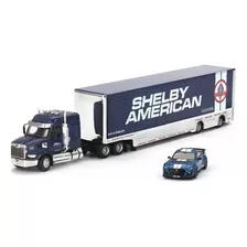 Set Camion Transportador Mini Gt 1/64 Western Star & Shelby