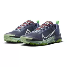 Tenis De Trail Running Para Hombre Nike Kiger 9 Color Trueno Azul/verde/azul/blanco Talla 25.5 Mx