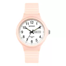Relógio Impermeável Feminino Sanda Quartz Quartz Fashion